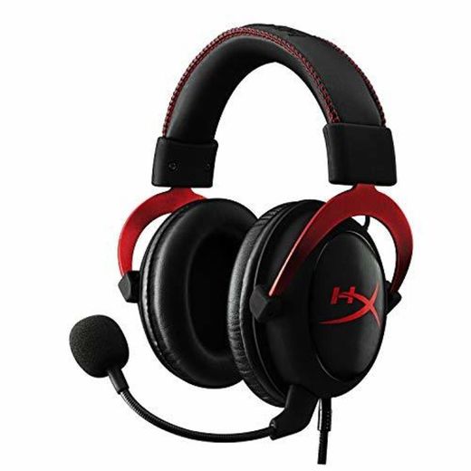 HyperX KHX-HSCP-RD Cloud II - Cascos de Gaming para PC/PS4/Mac