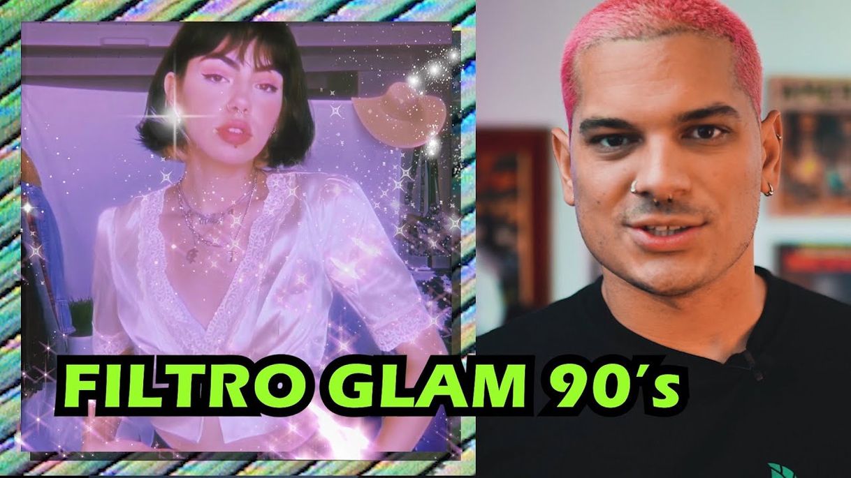 Social FILTRO GLAM 90's Fer Fer Miranda 