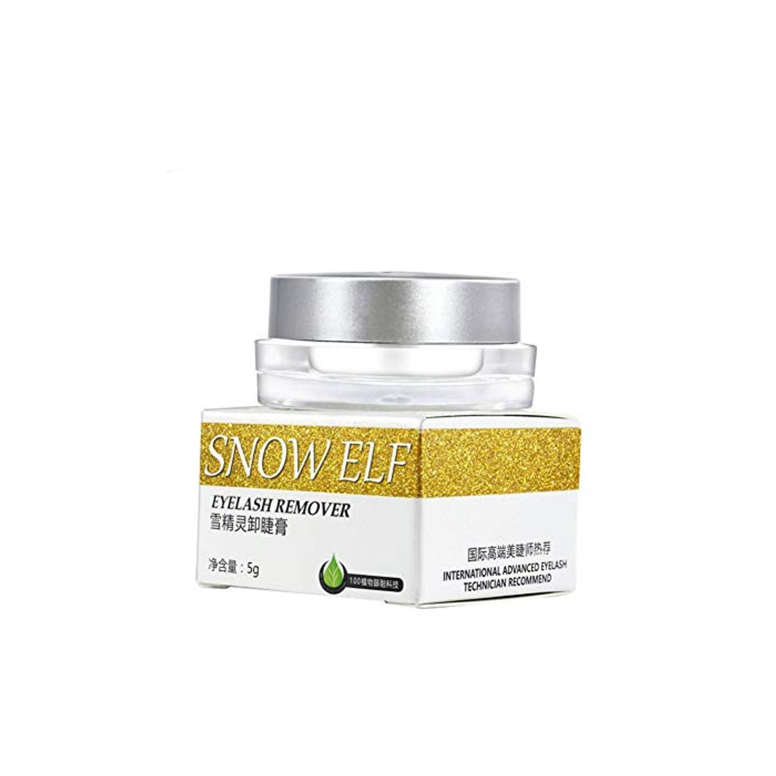 Social Pretty Comy Crema depilatoria fácil de usar Crema Adhesivo para la descarga de pestañas sin estimulación