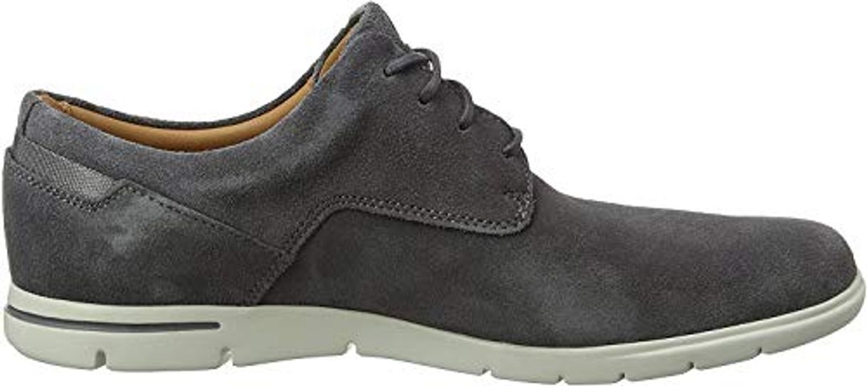 Product Clarks Vennor Walk, Zapatos de Cordones Derby para Hombre, Gris