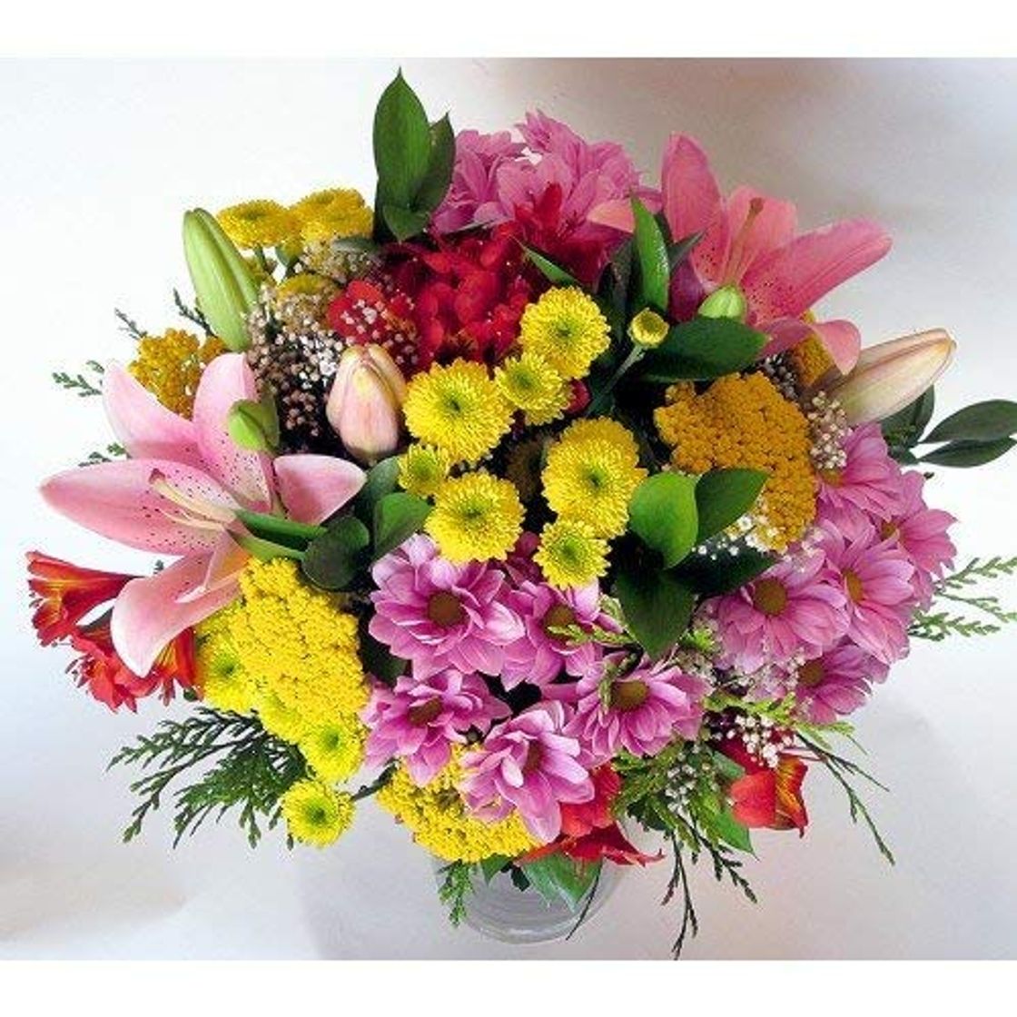 Social Ramo de flores variadas-FLORES NATURALES-ENTREGA EN 24 HORAS