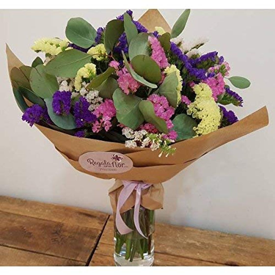 Social REGALAUNAFLOR-ramo de siemprevivas-FLORES FRESCAS-ENVIO EN 24 HORAS DE LUNES A SABADO.