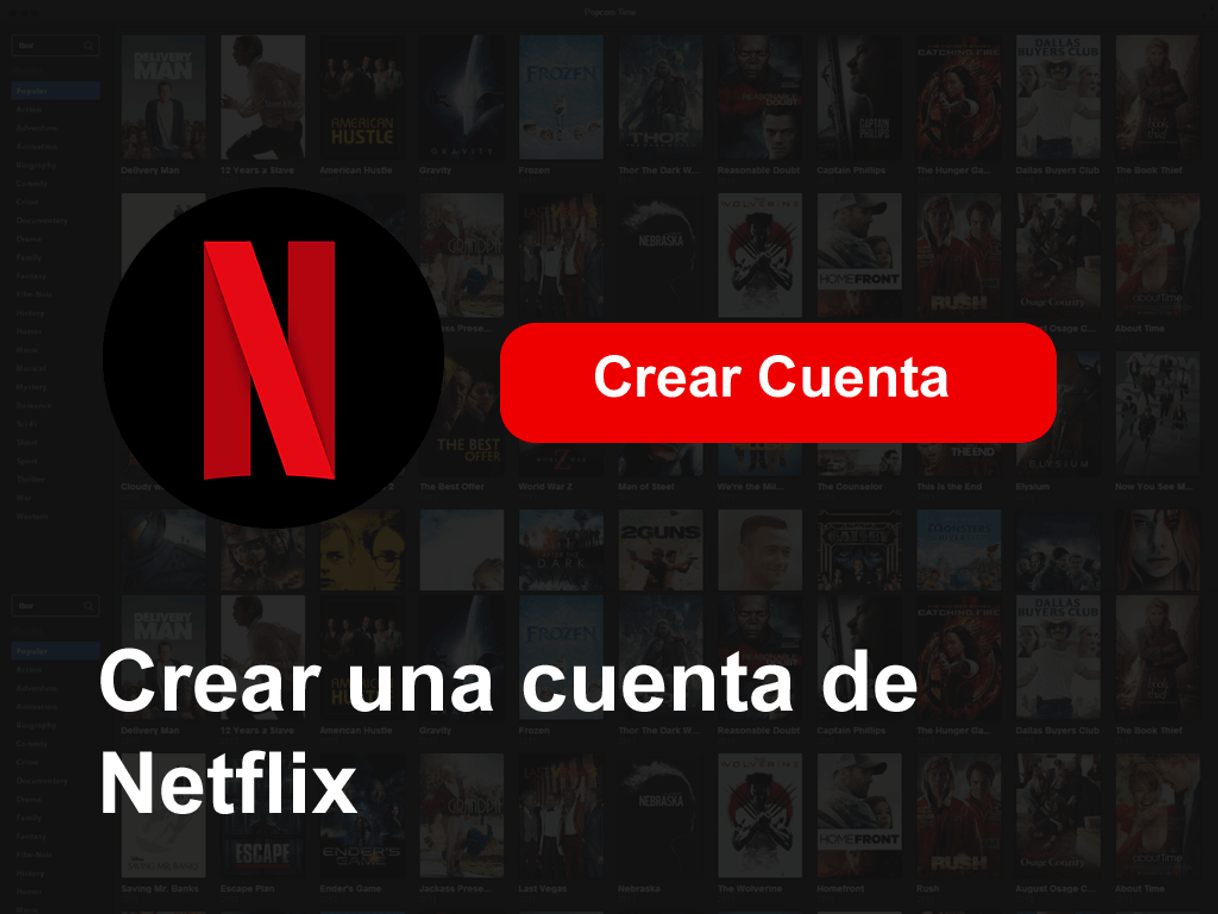 Series Crear Cuentas Netflix Premium 