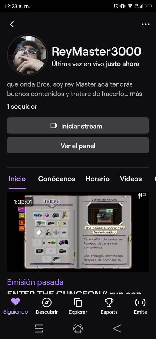 Moda Canal de Twitch dedicado al gaming y a veces IRL 