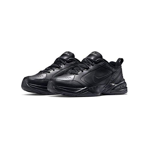 Nike Air Monarch IV, Zapatillas de Gimnasia para Hombre, Negro