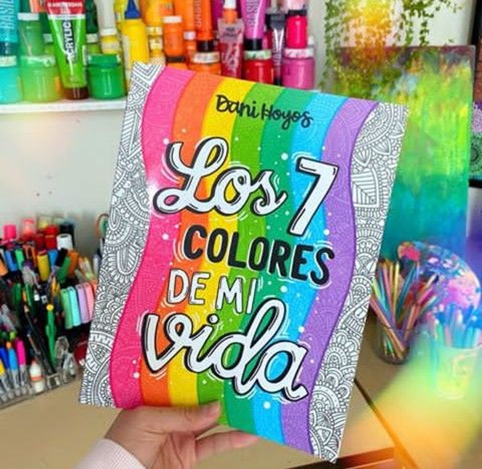 Book Los 7 colores de mi vida. Dani Hoyos. 