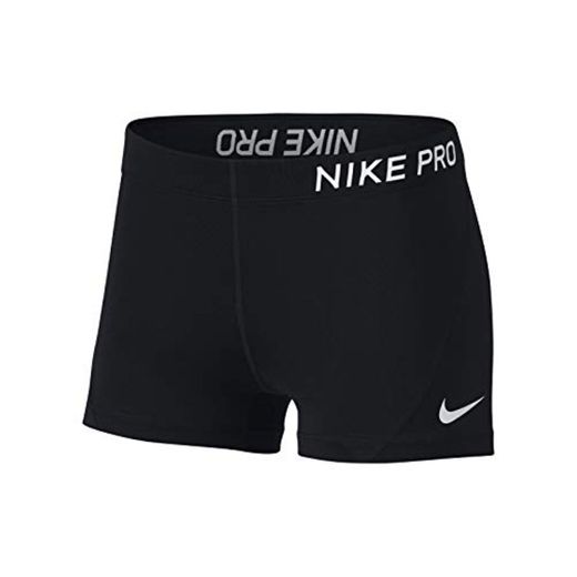Nike 889577, Pantalones Cortos de Deporte para Mujer, Negro