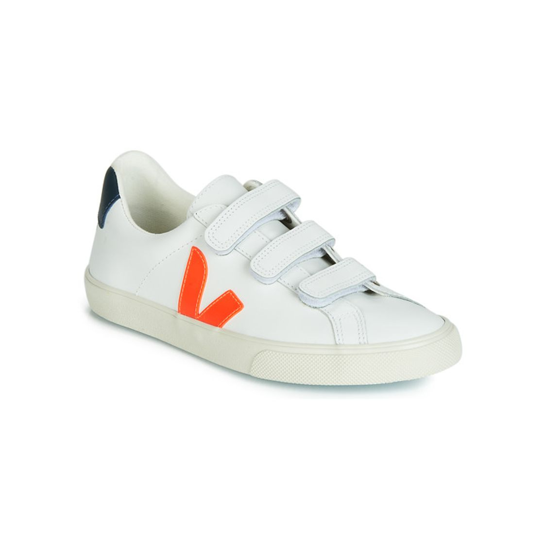 Product Veja 3-LOCK LOGO LEATHER White