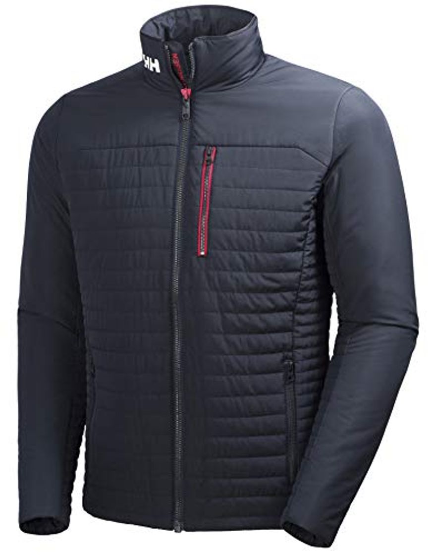 Moda Helly Hansen Crew Insulator - Chaqueta para hombre, Azul Oscuro