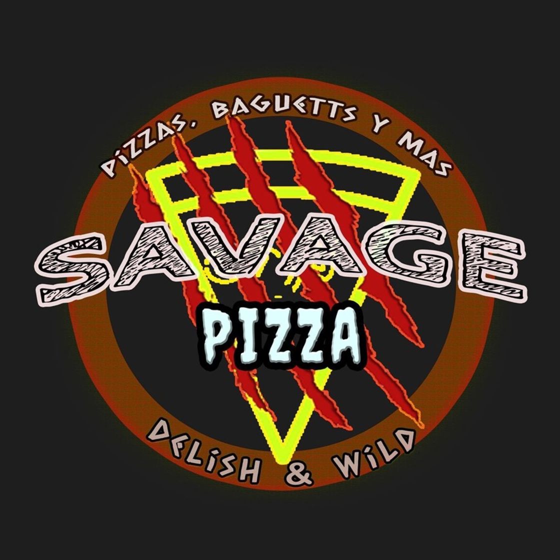 Restaurantes Savage Pizza, delish and wild.