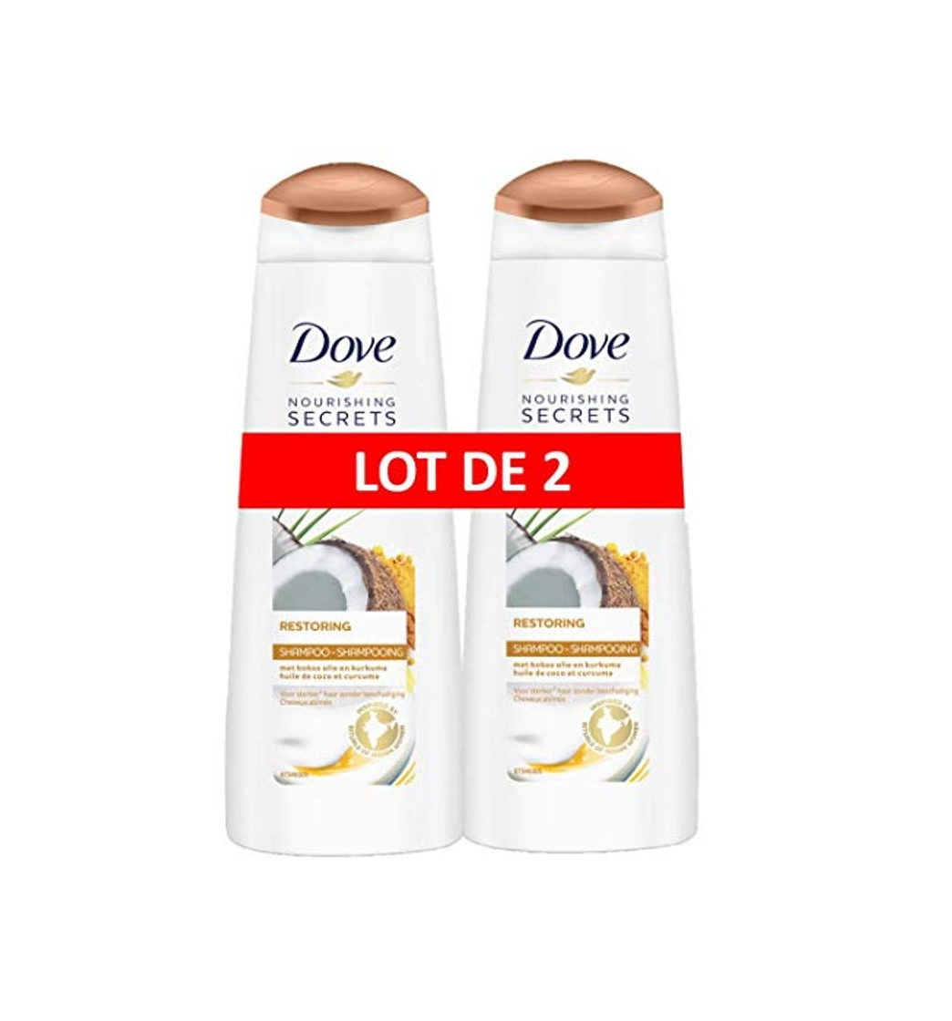 Products Dove Secrets de cuidado champú Coco 250 ml – juego de 2