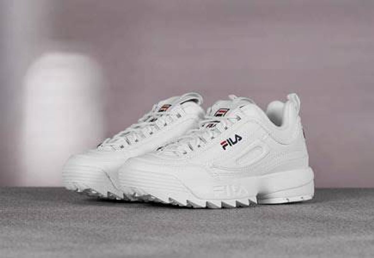 Moda Fila Disruptor Low W Calzado White