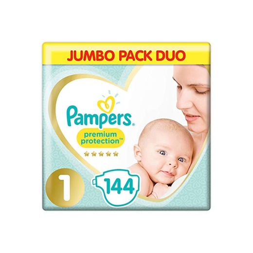 Pampers Premium Protection Pañales de confort más suave Jumbo Pack aprobado por