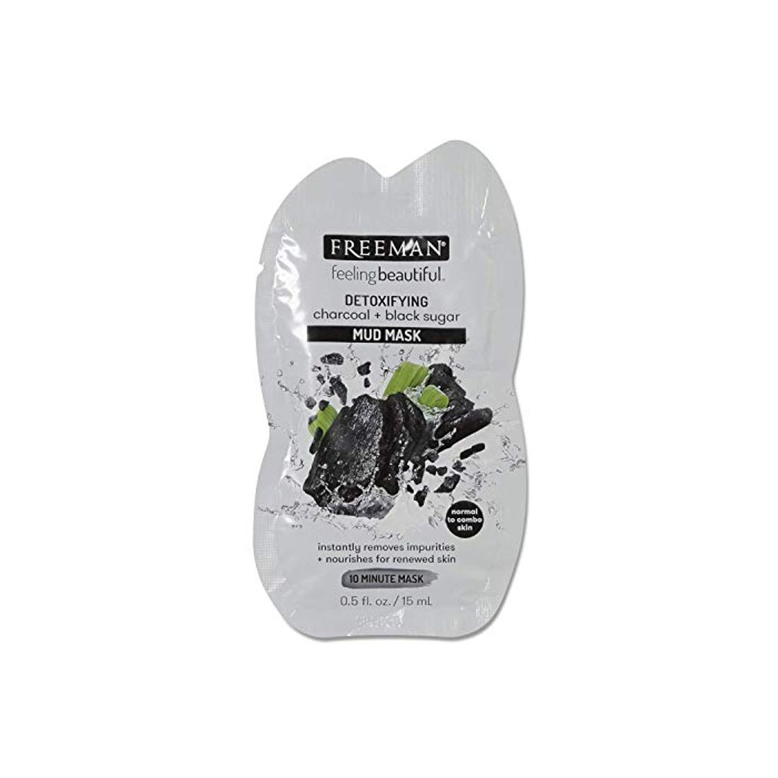 Product Freeman Carbone & Black Sugar Maschera di fango