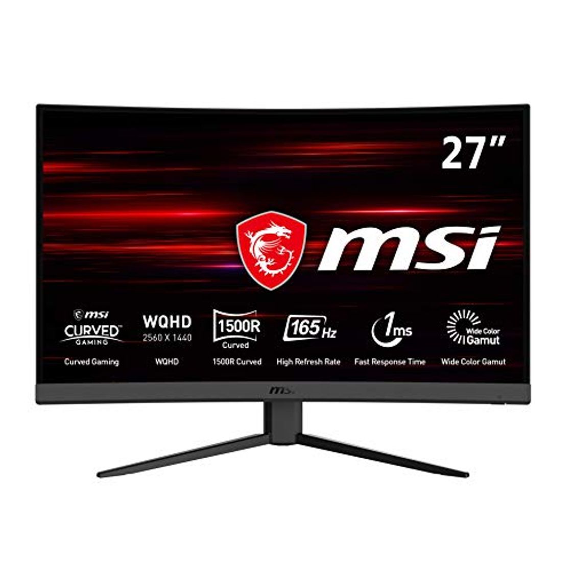 Social MSI Optix G27CQ4 - Monitor Gaming Curvo 27" WQHD 165Hz