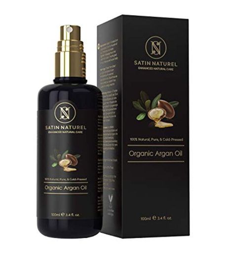 Aceite de Argán 100% Puro, Natural, Orgánico 100 ml