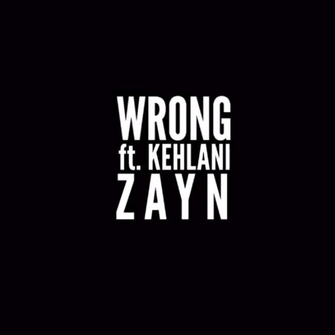 Canción wRoNg (feat. Kehlani)