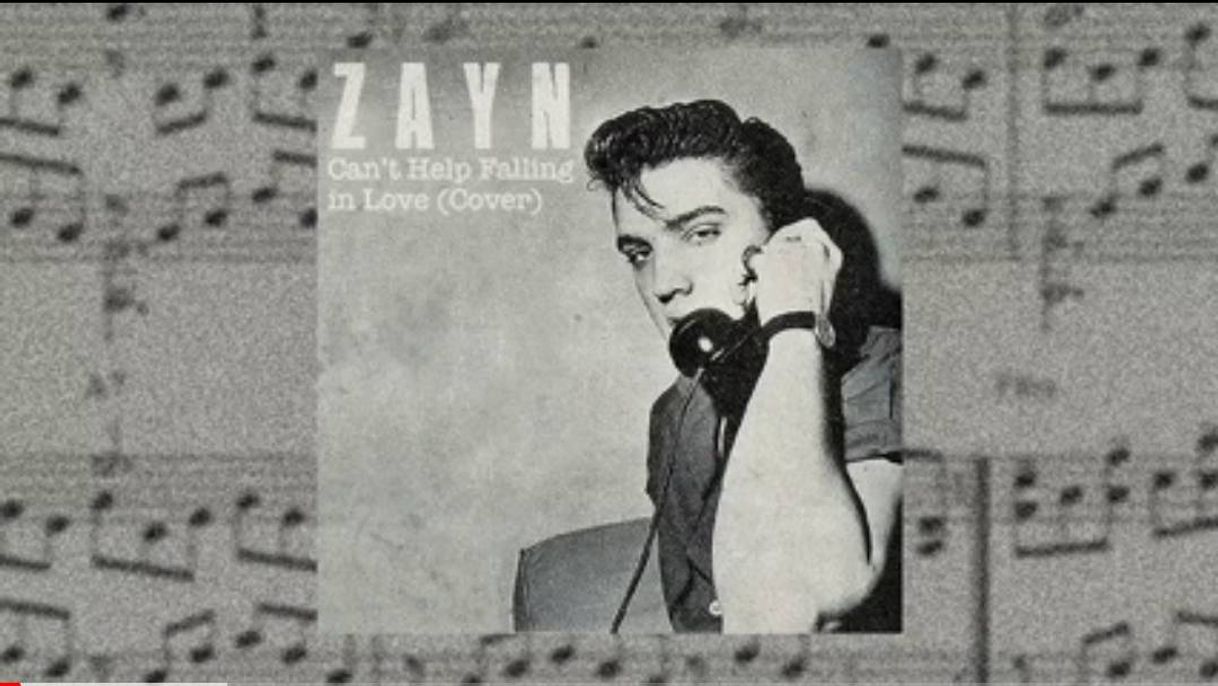 Canción Zayn - Can't Help Falling in Love (Cover) - YouTube