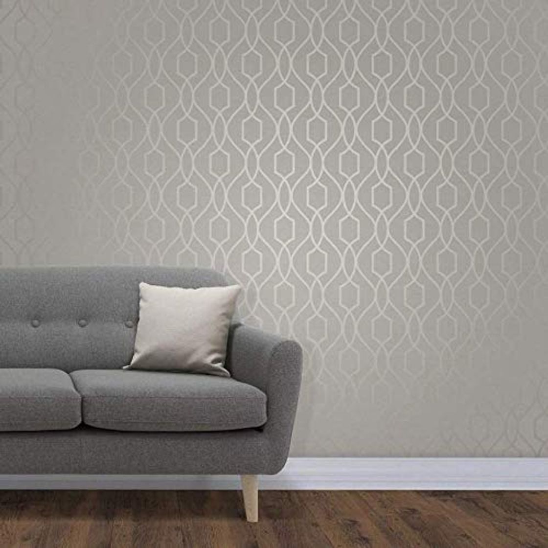 Social Fine Décor fd41965 cuarzo damasco papel pintado