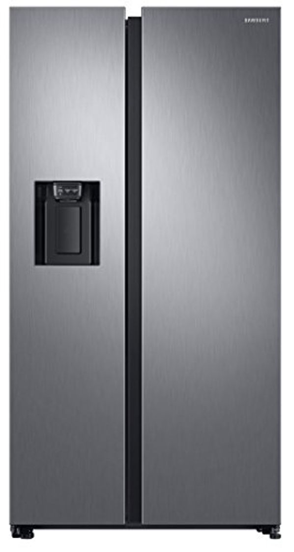 Social Samsung RS68N8220S9 nevera puerta lado a lado Independiente Negro, Acero inoxidable 617