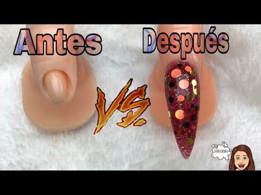 Dedos para hacer uñas acrílicas