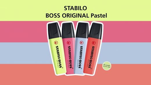 Stabilo pastel nuevos colores 