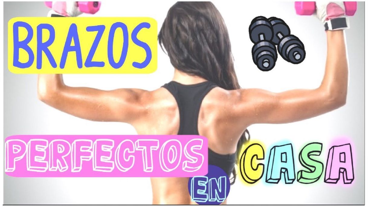 Fashion Brazos bonitos y fuertes en casa gym