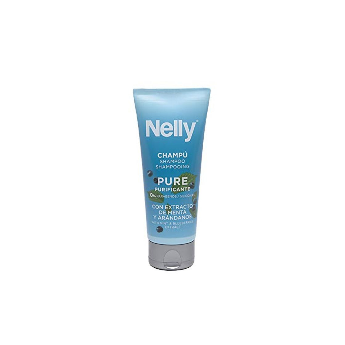 Product Nelly Champú Pure - 12 Recipientes de 100 ml - Total