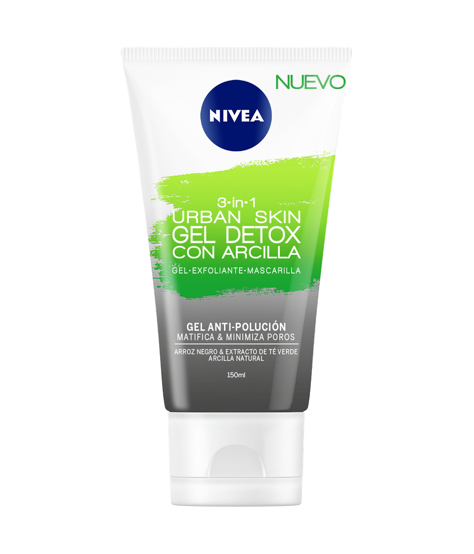 Moda Gel Limpiador Nivea Detox con Arcilla