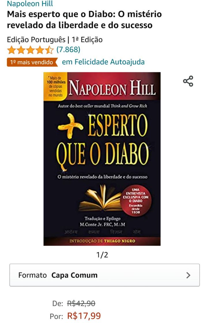 Moda Livro mais esperto que o diabo