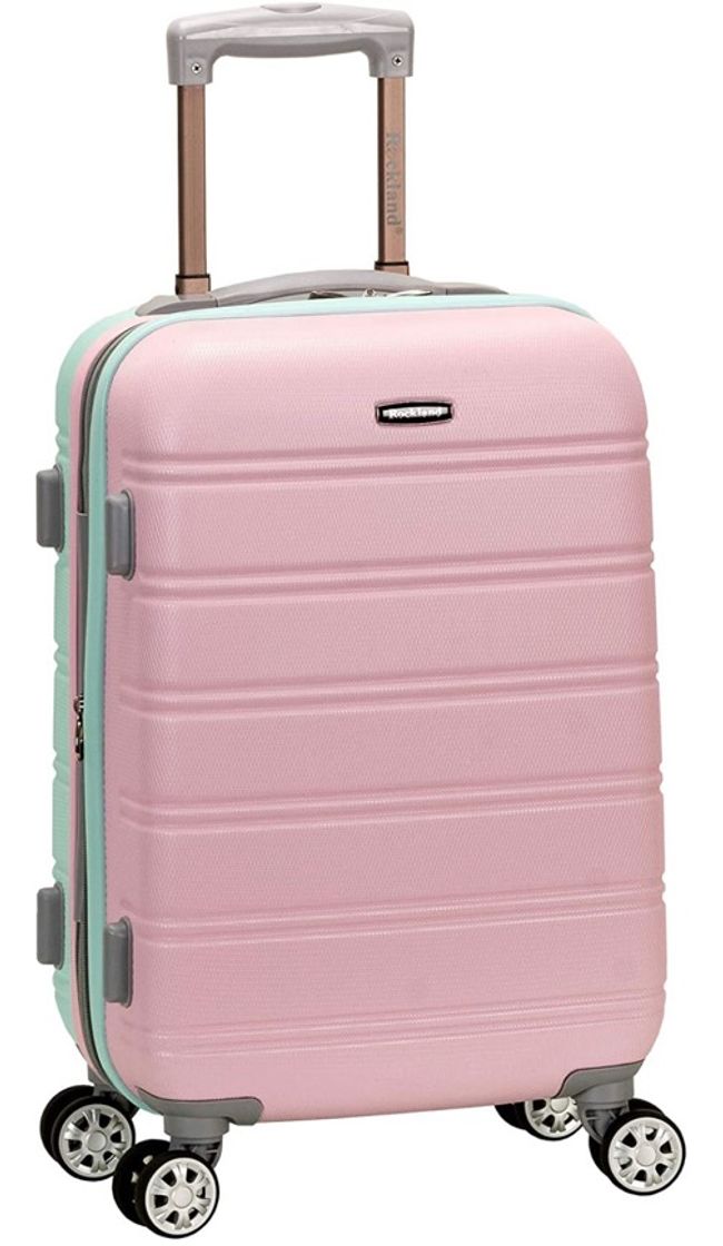 Social Carry on rosado