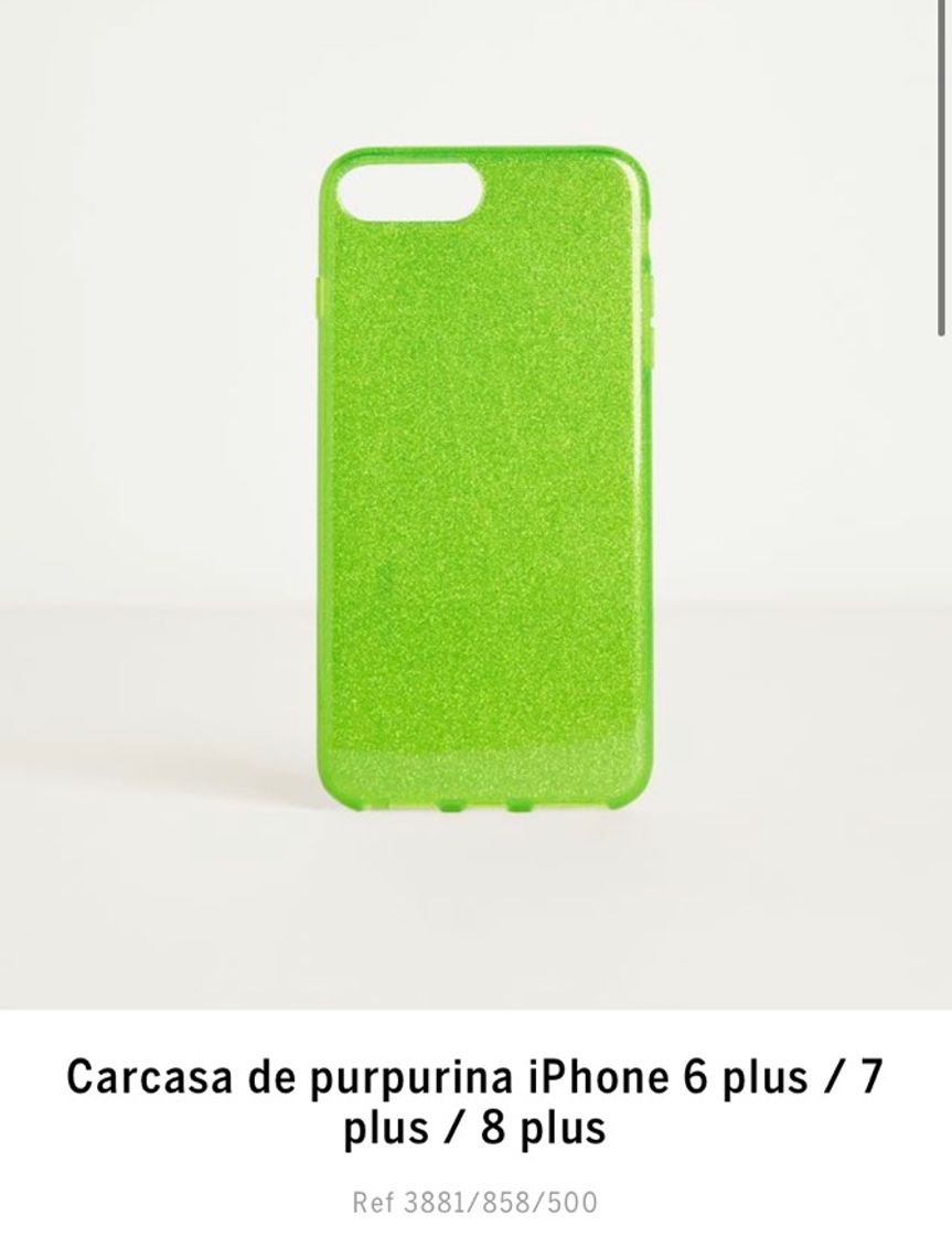 Products Funda Verde Purpurina