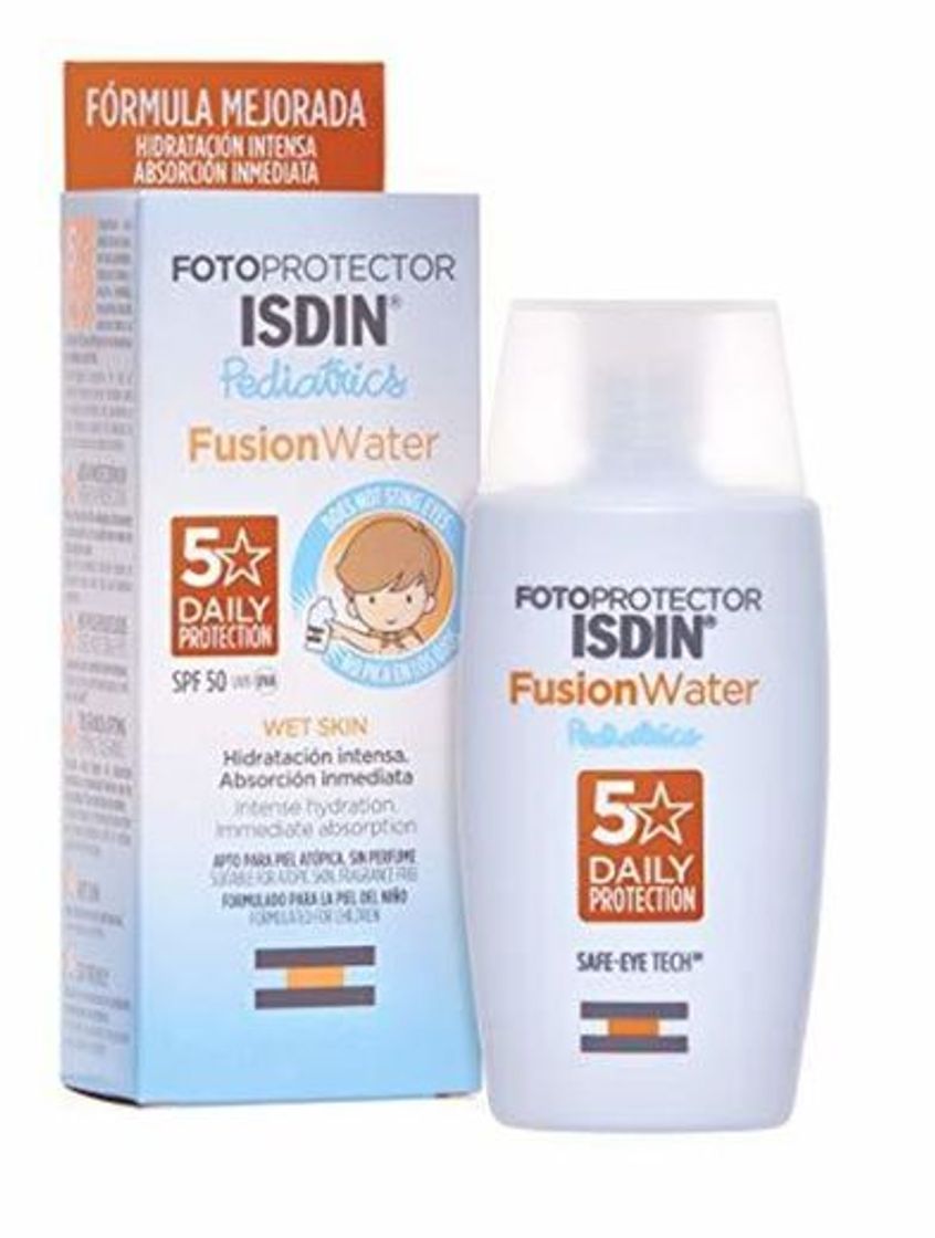 Products ISDIN Fusion Water SPF50 - Fotoprotector Pediatrics