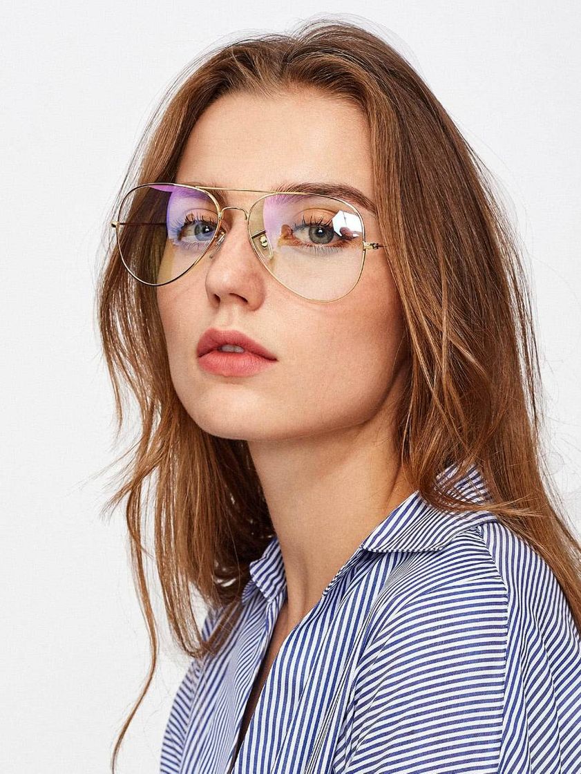 Fashion Lentes trasparentes 