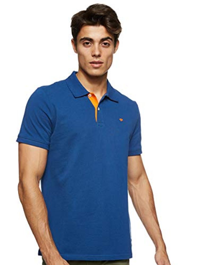 Tom Tailor Basic Camisa de polo Azul