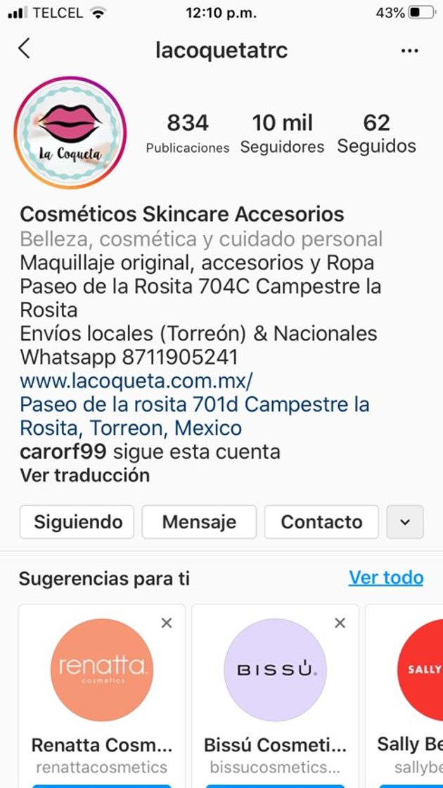 Social Cuidados de la piel!