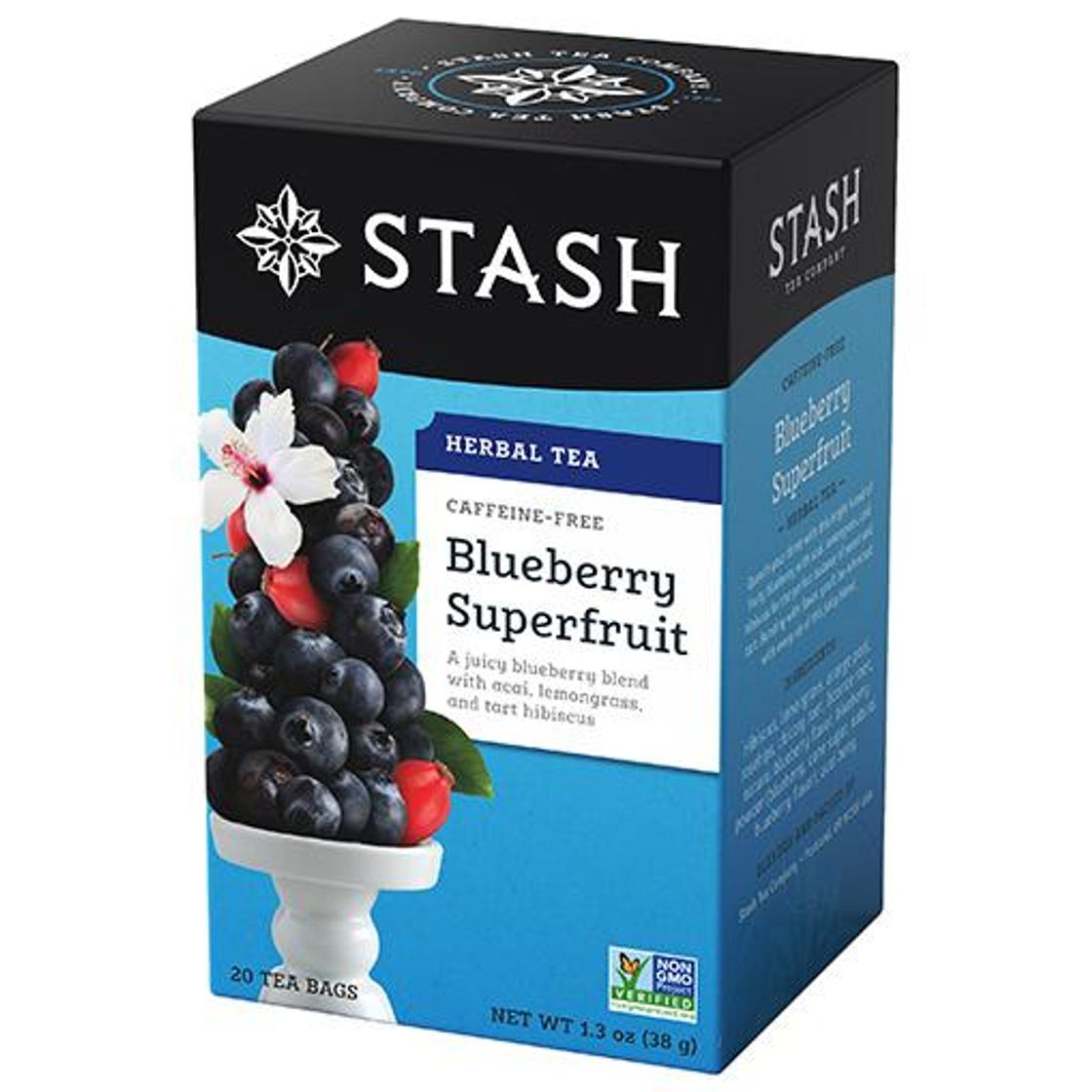 Fashion Blueberry Superfruit Herbal Tea | Stash Tea