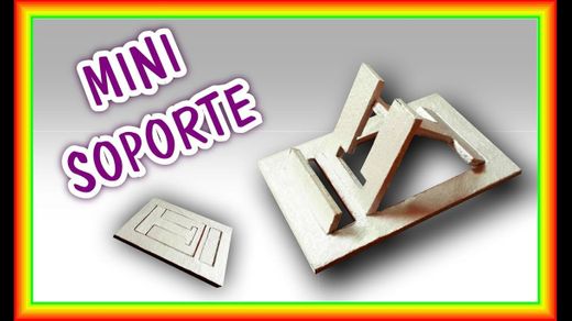 Soporte para Celular Casero MINI PORTÁTIL - YouTube