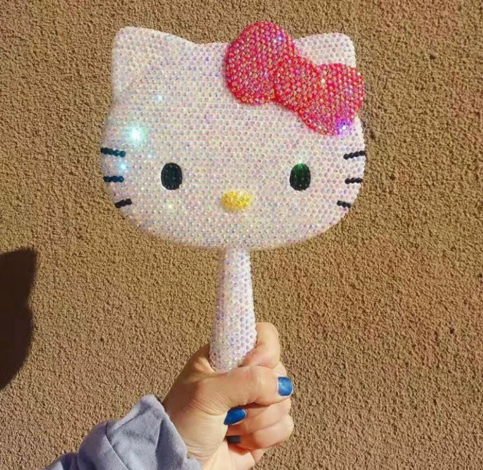 Elemento de la categoría hogar Espejo hello kitty diamantes