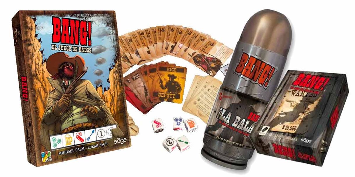 Videojuegos ¡BANG! - Juego de cartas de gran calibre para 4-7 jugadores - Kinuma