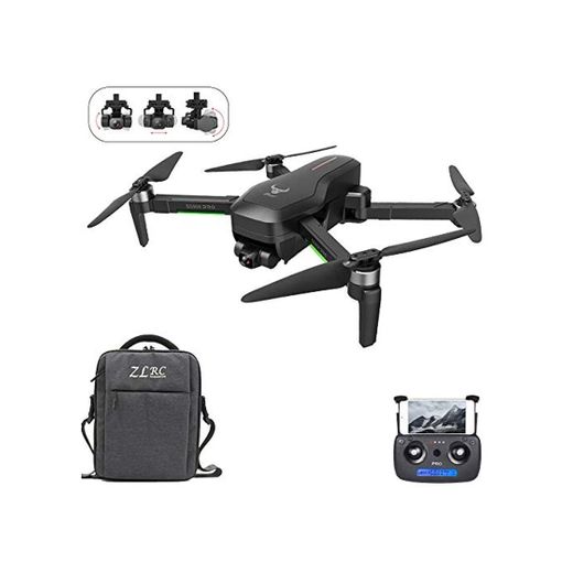 GoolRC Beast SG906 Pro 2 GPS RC Drone con Cámara 4K Cardán de 3 Ejes Motor sin Escobillas 5G WiFi FPV Posicionamiento Flujo óptico Cuadricóptero Punto Interés Vuelo 1200m Distancia Control con Bolsa