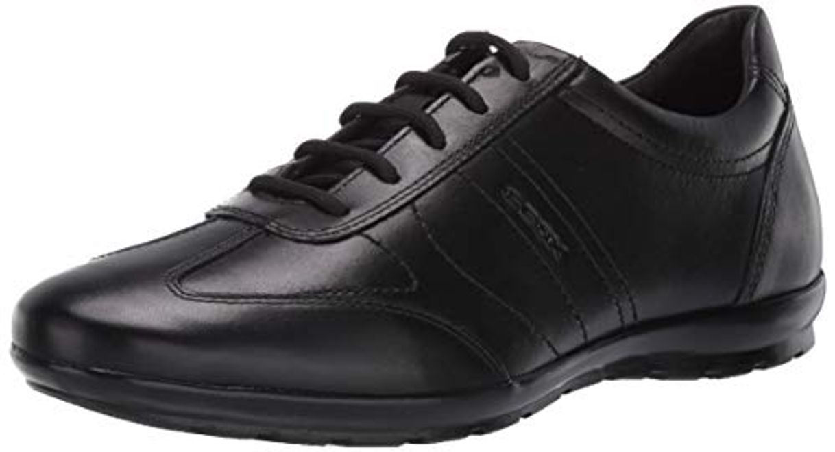 Product Geox UOMO Symbol B, Zapatos de Cordones para Hombre, Negro