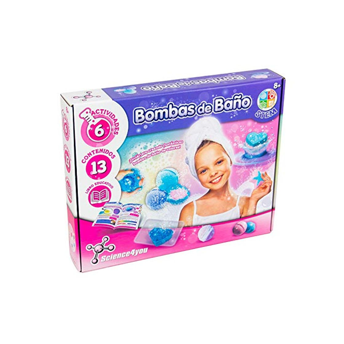 Product Science4you-5600983608634 Bombas de Baño para Niños