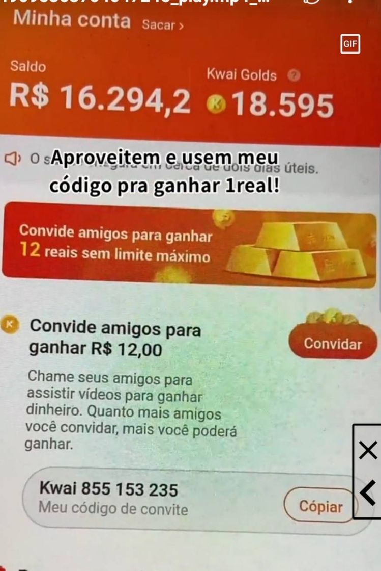 Moda Ganhar dinheiro baixando o Kwai!https://m.kwai.app/s/lIp6t2k