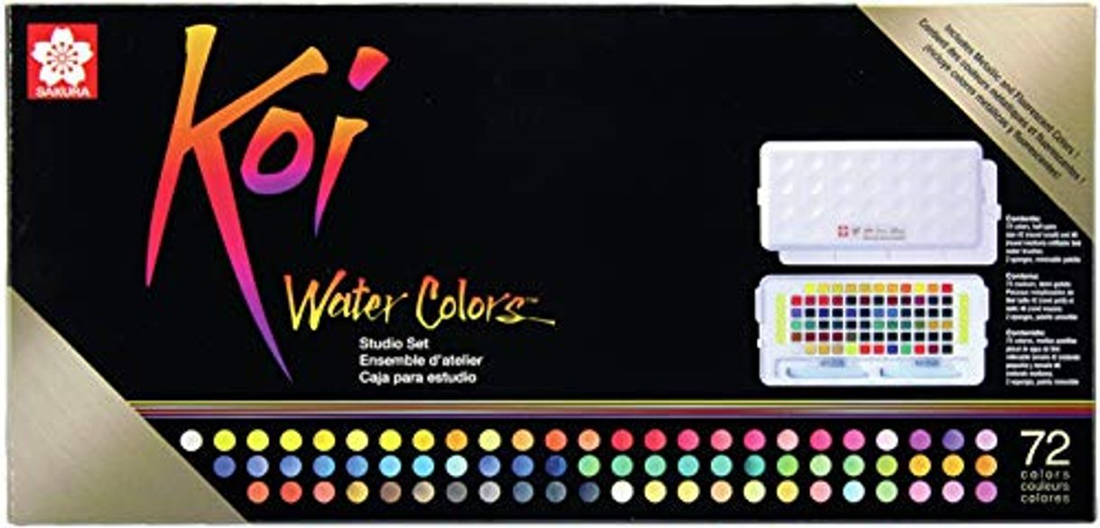 Product Sakura Koi Watercolor Studio Set, 72 Assorted Colors