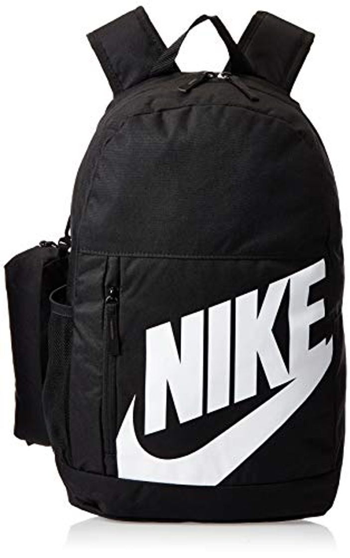 Moda NIKE NK ELMNTL Mochilla de Deporte, Unisex niños, Black/Black/