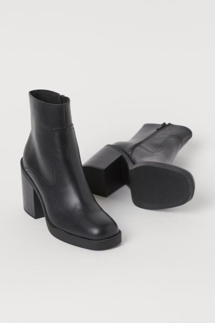 Fashion Botas pelo tornozelo - Preto - SENHORA | H&M PT