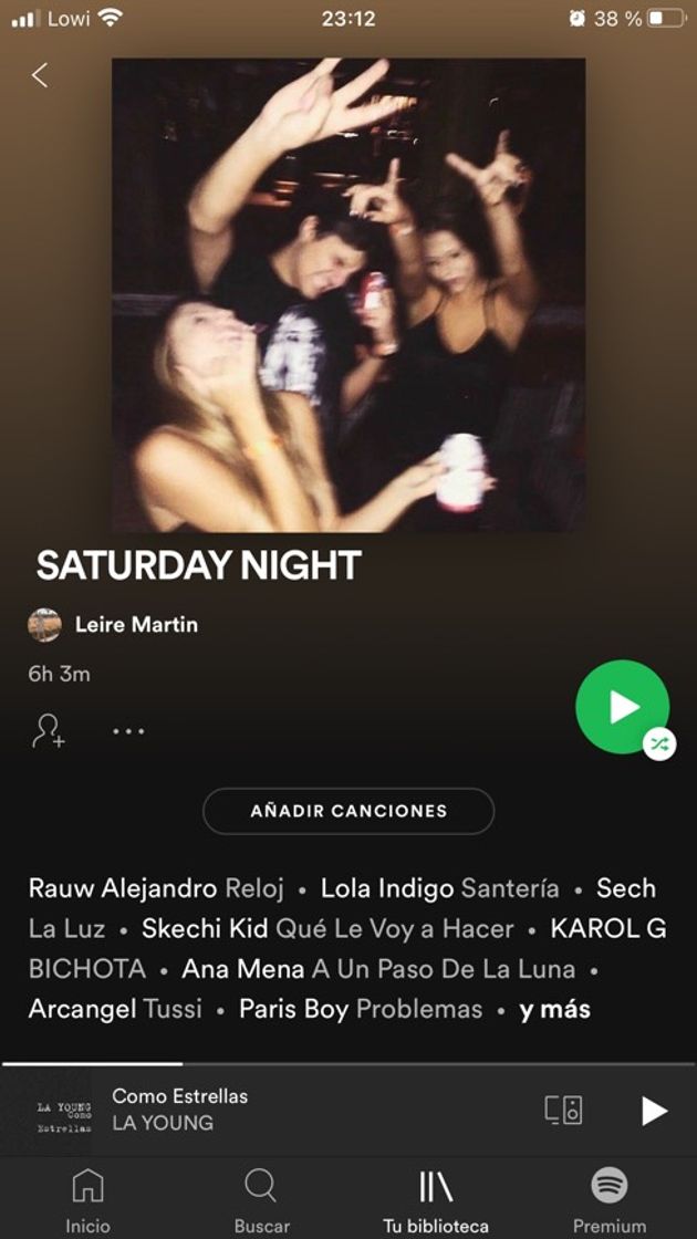 SATURDAY NIGHT 