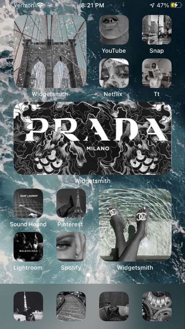 Fashion IOS 14🖤Dark vibes