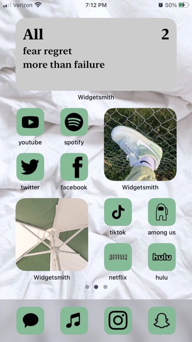 Fashion IOS 14💚green